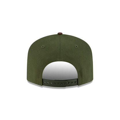 Los Angeles Dodgers Brown Suede Visor 9FORTY A-Frame Snapback Hat