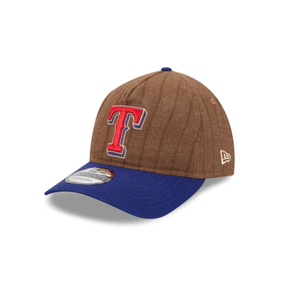 Texas Rangers Three Looms Wool Pinstripe 9TWENTY A-Frame Adjustable Hat