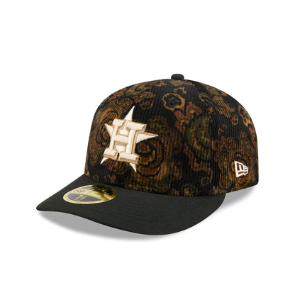 Houston Astros Three Looms Floral Cord Low Profile 59FIFTY Fitted Hat