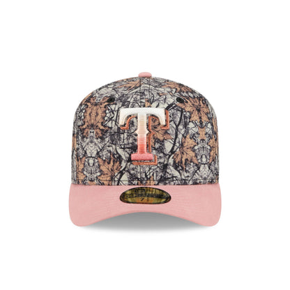 Just Caps Gradient Camo Texas Rangers 59FIFTY Fitted Hat