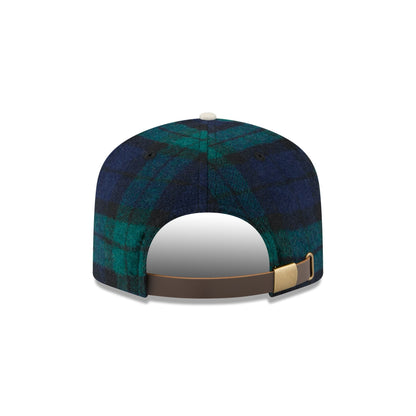 Texas Rangers Plaid Letterman 19TWENTY Adjustable Hat