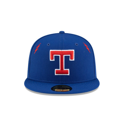 Diet Starts Monday x Texas Rangers Lightening Bolts 59FIFTY Fitted Hat