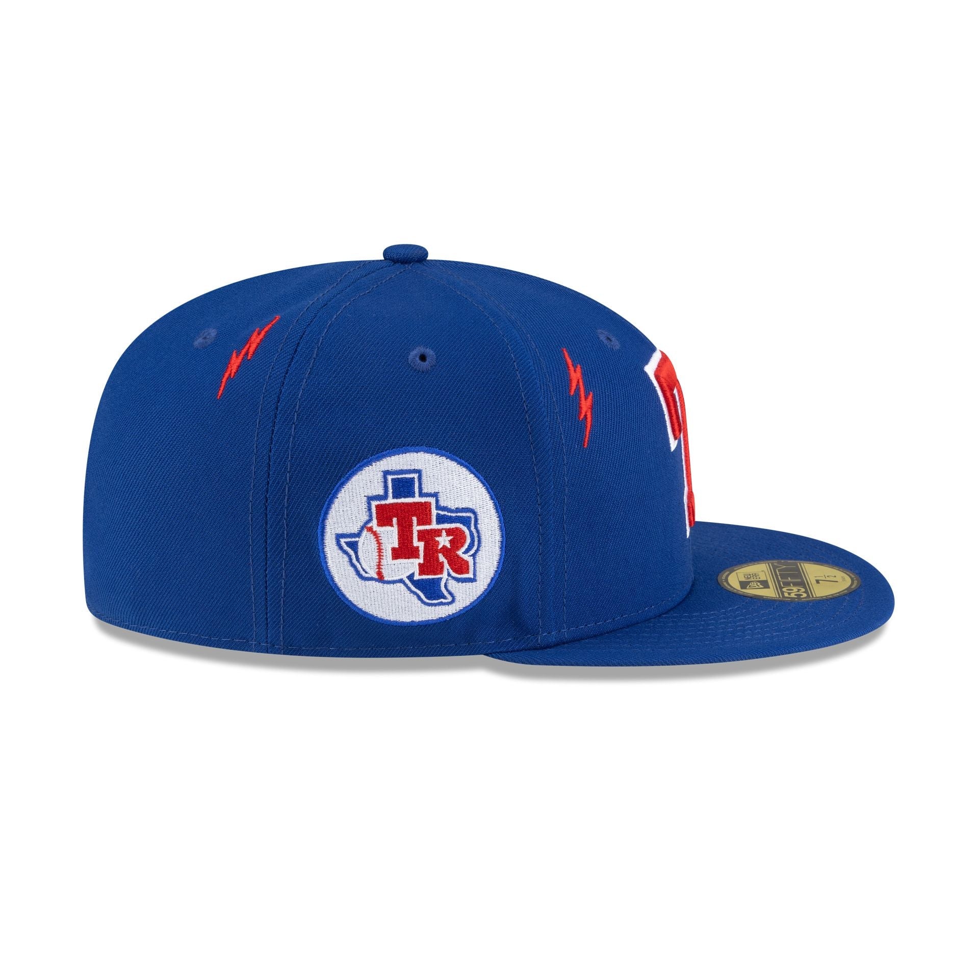 Diet Starts Monday x Texas Rangers Lightening Bolts 59FIFTY Fitted Hat