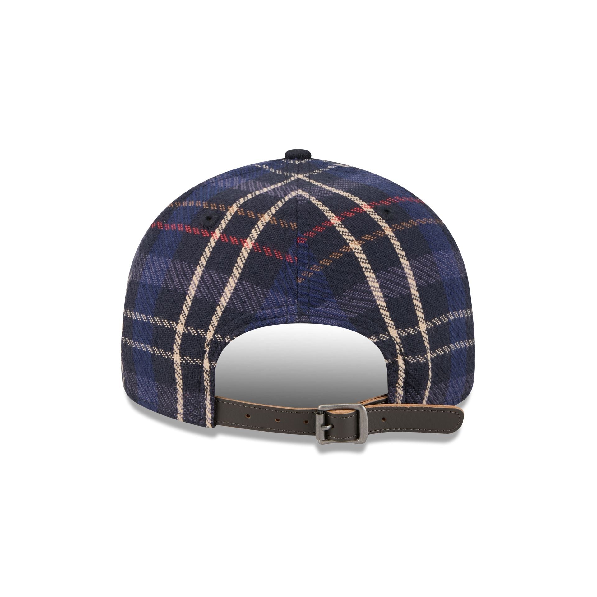 Texas Rangers Grunge Plaid Retro Crown 9FIFTY Adjustable Hat