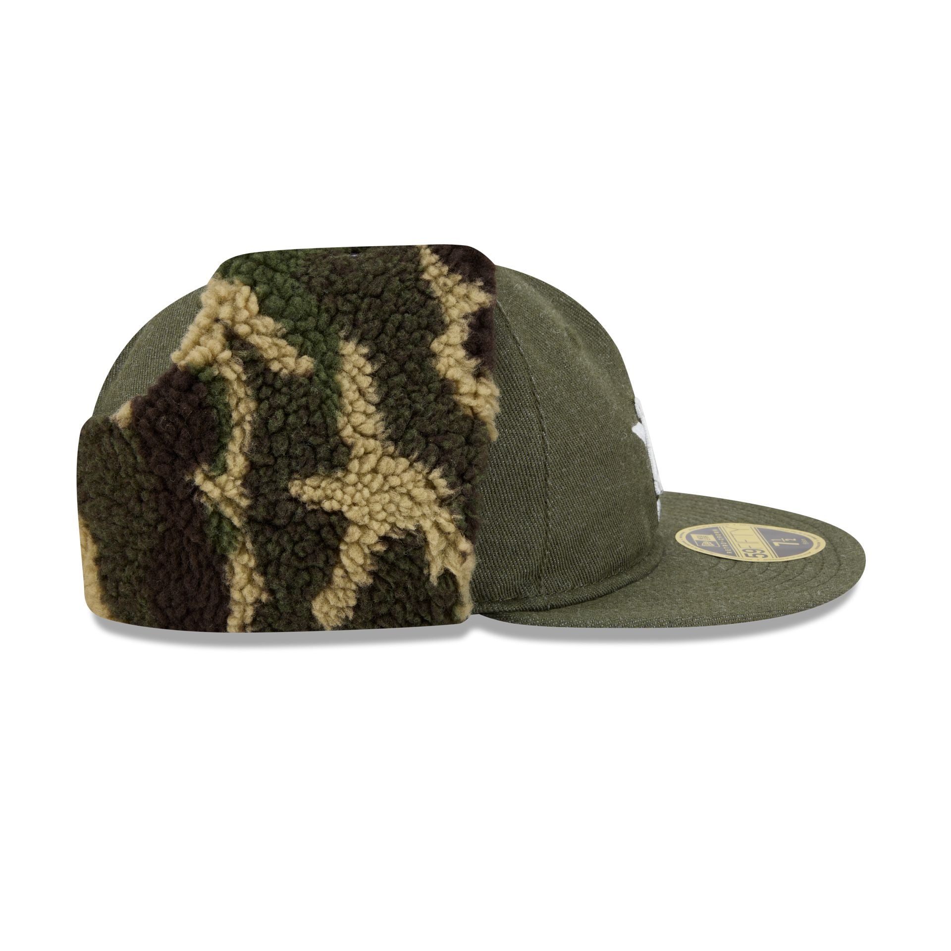 Houston Astros Three Looms Cotton Twill Camo Retro Crown Dog Ear 59FIFTY Fitted Hat