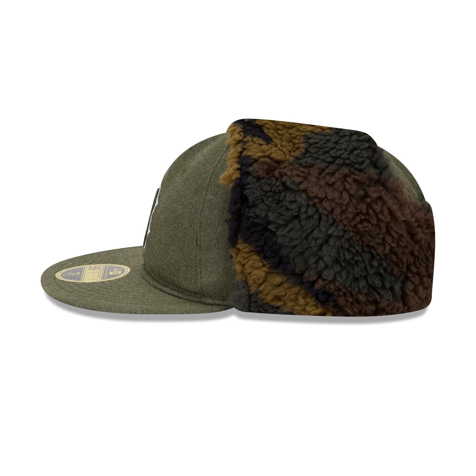 Boston Red Sox Three Looms Cotton Twill Camo Retro Crown Dog Ear 59FIFTY Fitted Hat