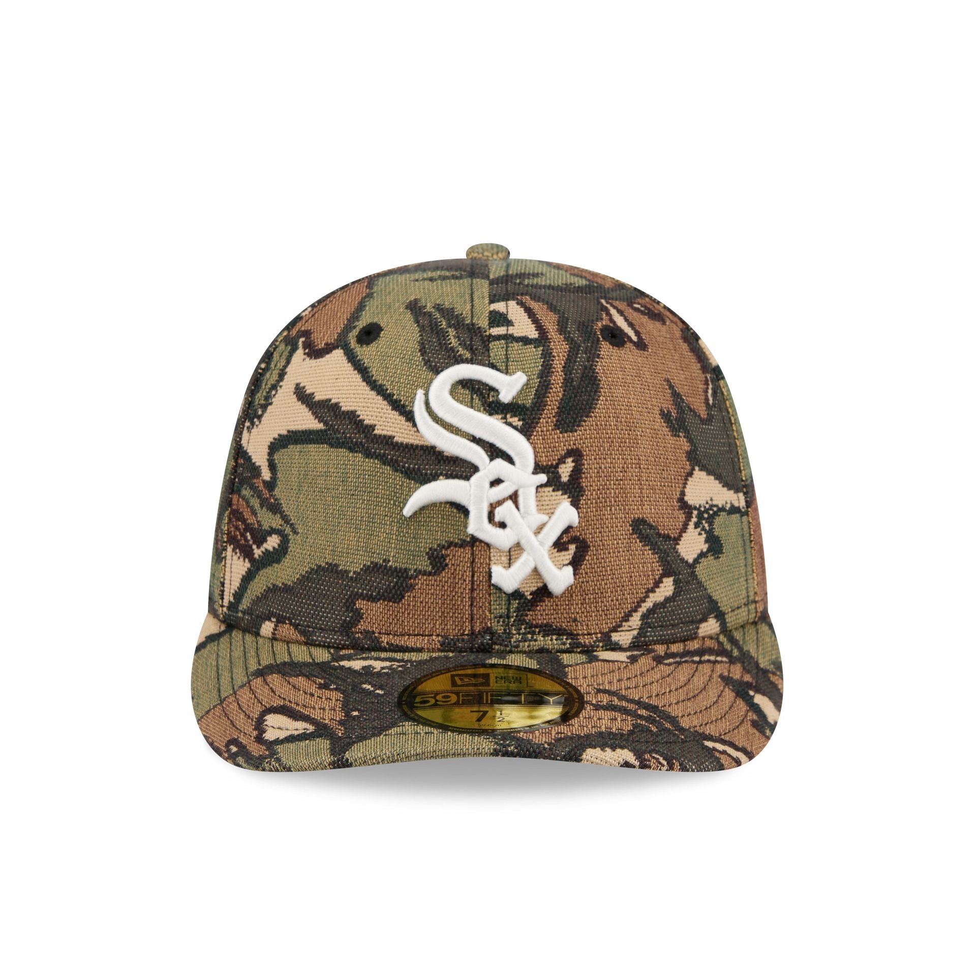 Chicago White Sox Three Looms Jacquard Camo 59FIFTY Fitted Hat