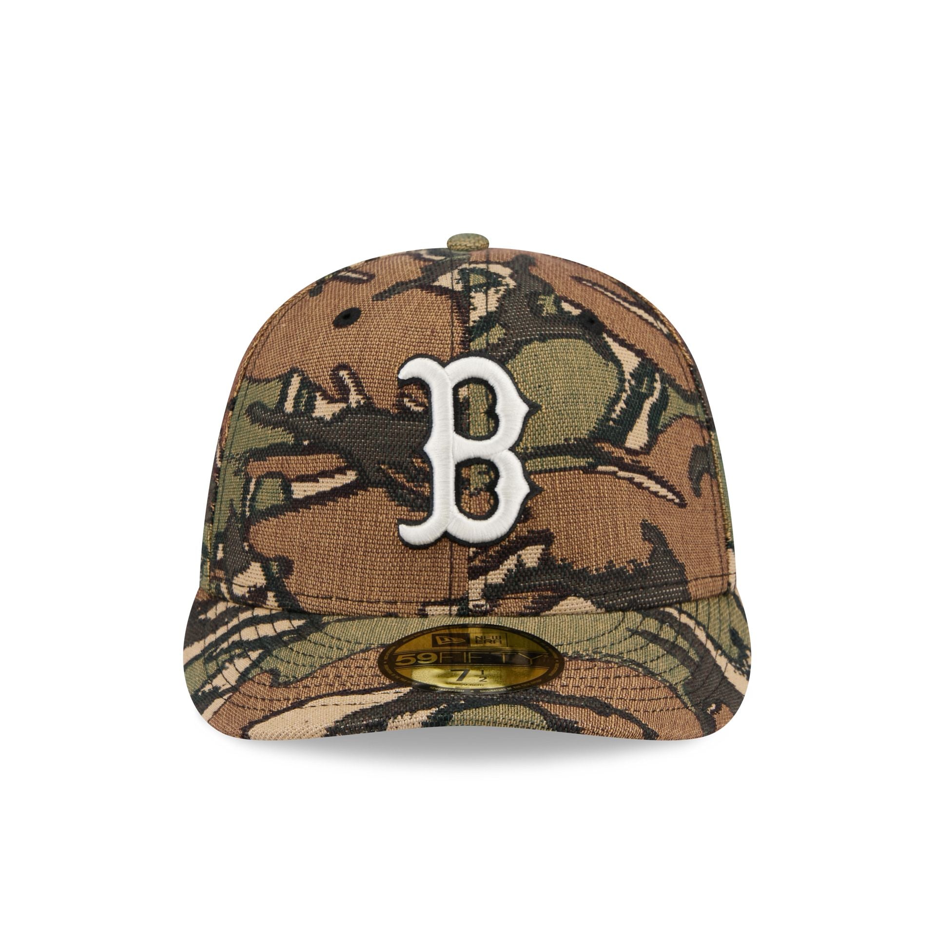Boston Red Sox Three Looms Jacquard Camo 59FIFTY Fitted Hat