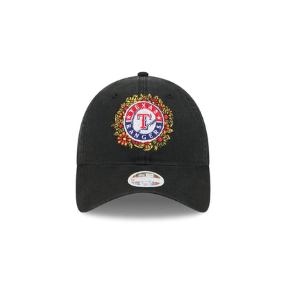 Texas Rangers Day of the Dead Floral 9TWENTY Adjustable Hat