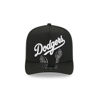 Los Angeles Dodgers Skeletal Script 9FIFTY A-Frame Snapback Hat