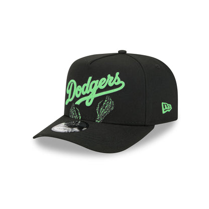 Los Angeles Dodgers Skeletal Script 9FIFTY A-Frame Snapback Hat