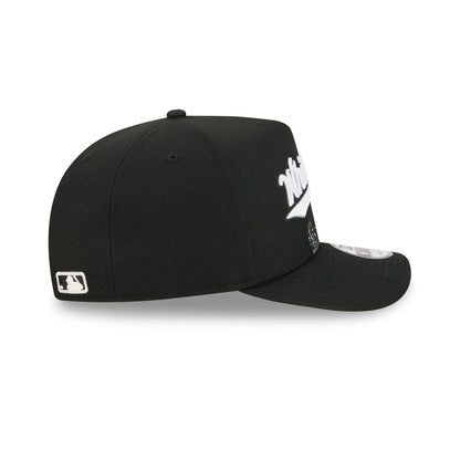 Chicago White Sox Skeletal Script 9FIFTY A-Frame Snapback Hat
