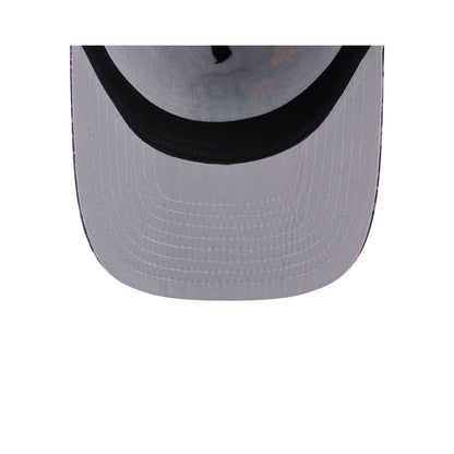 Boston Red Sox Day of the Dead Skull & Roses 9FIFTY A-Frame Snapback