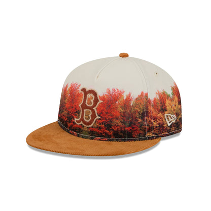 Boston Red Sox Fall Forest Retro Crown 9FIFTY Adjustable Hat