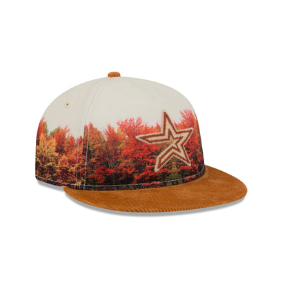 Houston Astros Fall Forest Retro Crown 9FIFTY Adjustable Hat