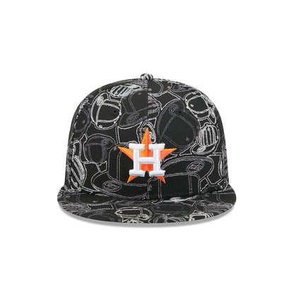 Houston Astros Cap Scramble 59FIFTY Fitted Hat