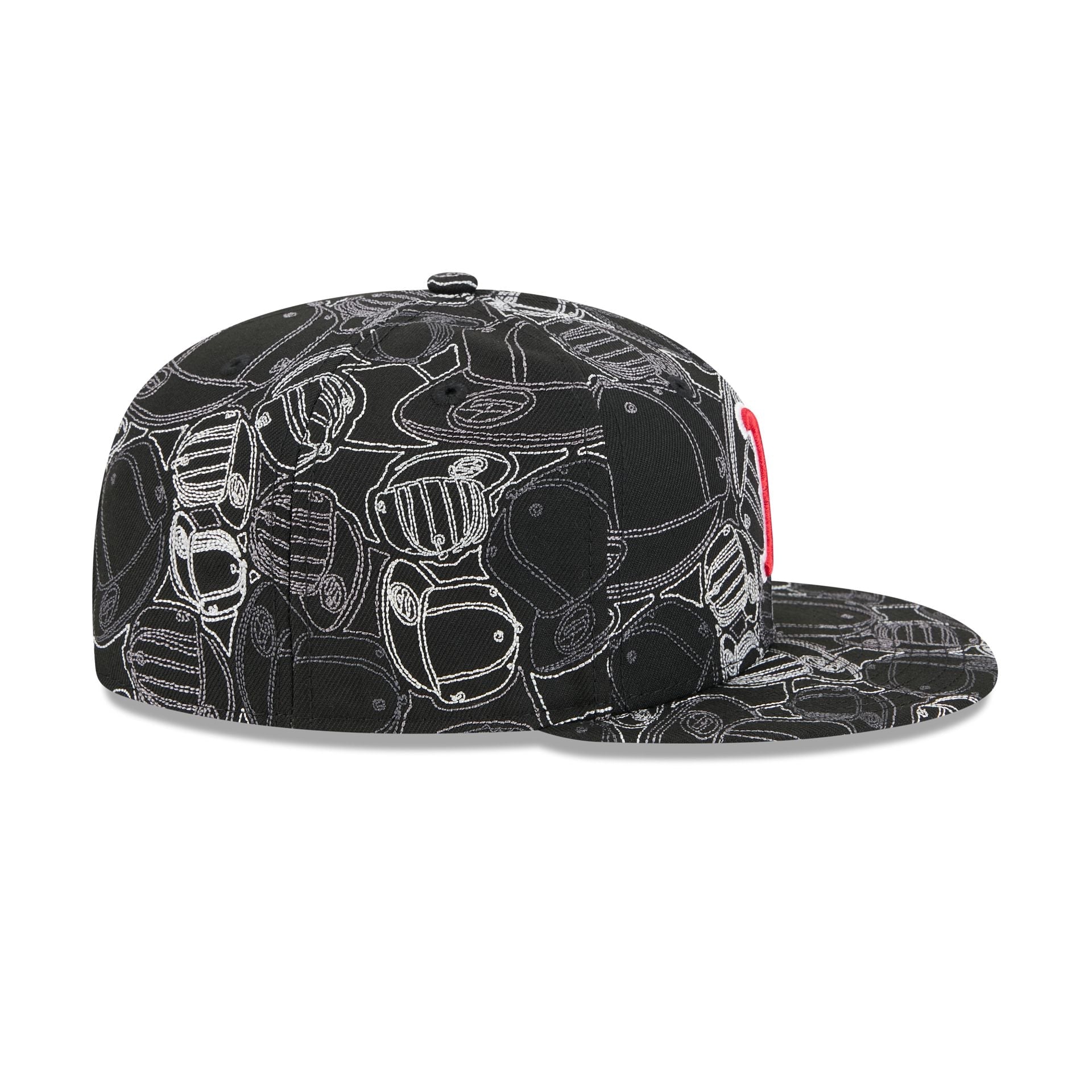Boston Red Sox Cap Scramble 59FIFTY Fitted Hat