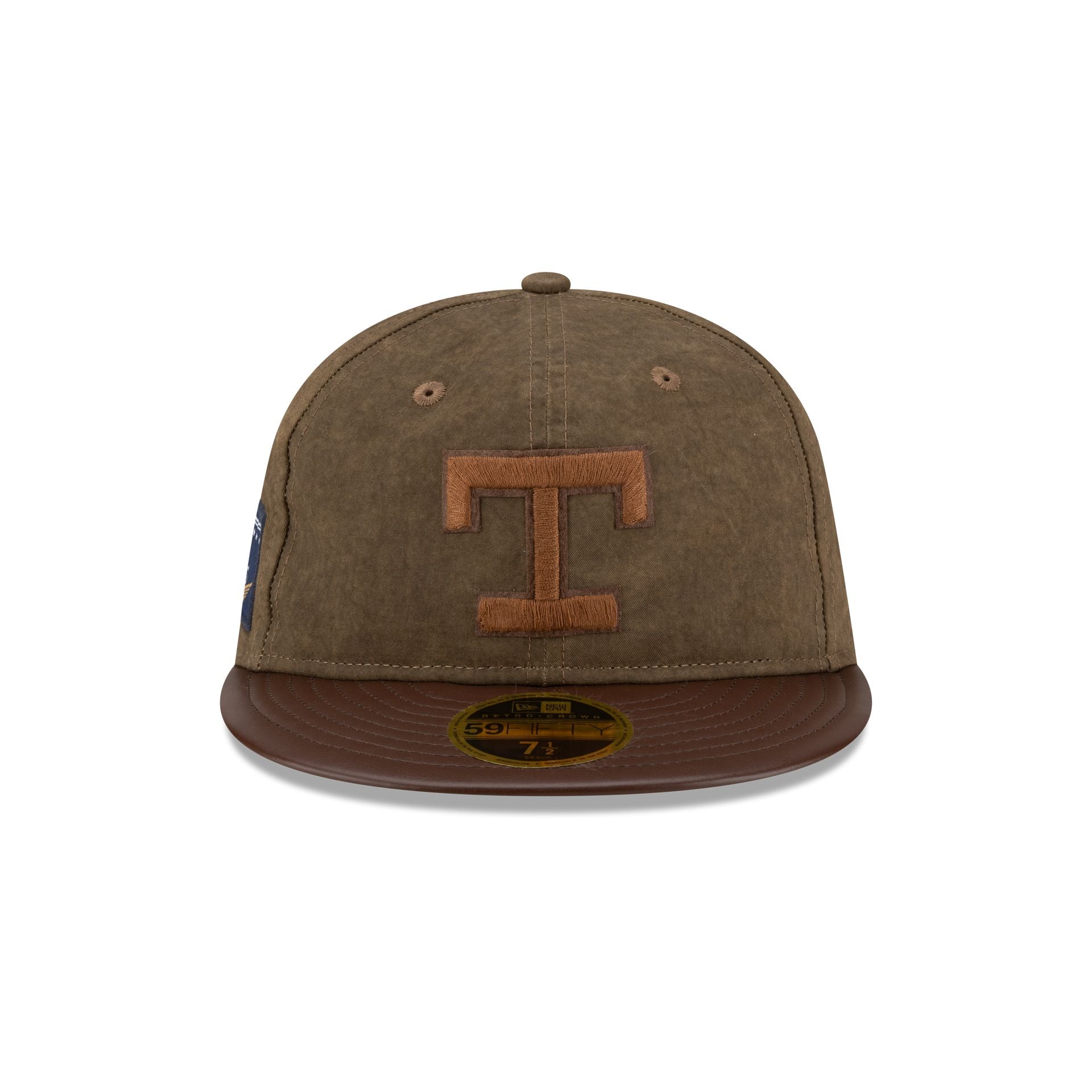 Texas Rangers Utility Linen Retro Crown 59FIFTY Fitted Hat