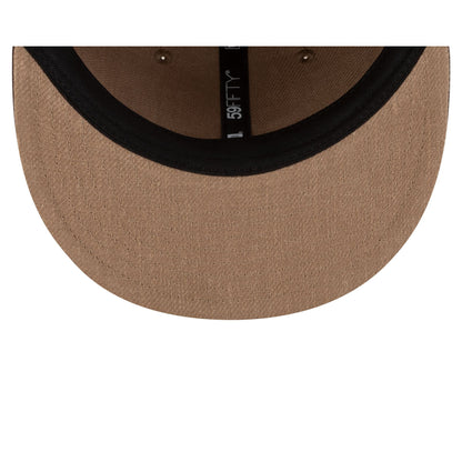 Texas Rangers Utility Linen Retro Crown 59FIFTY Fitted Hat