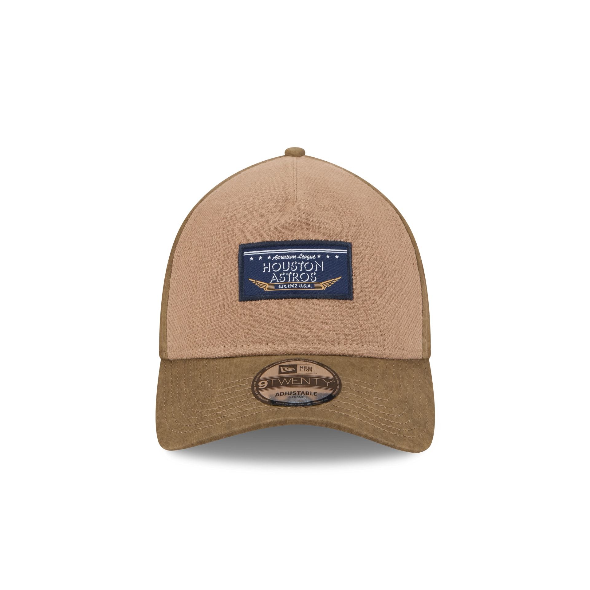 Houston Astros Utility Linen 9TWENTY A-Frame Adjustable Hat