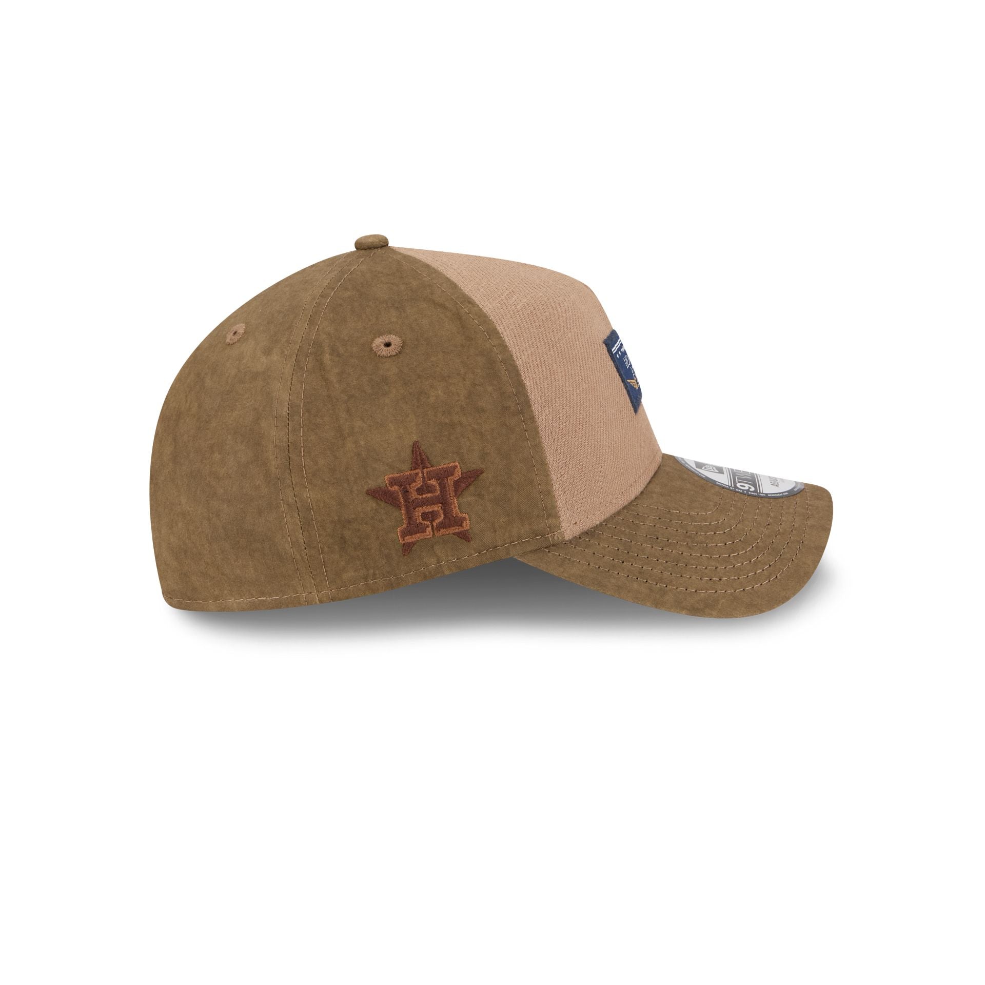 Houston Astros Utility Linen 9TWENTY A-Frame Adjustable Hat