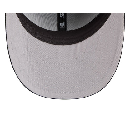 Boston Red Sox Black Pre-Curve 59FIFTY Fitted Hat