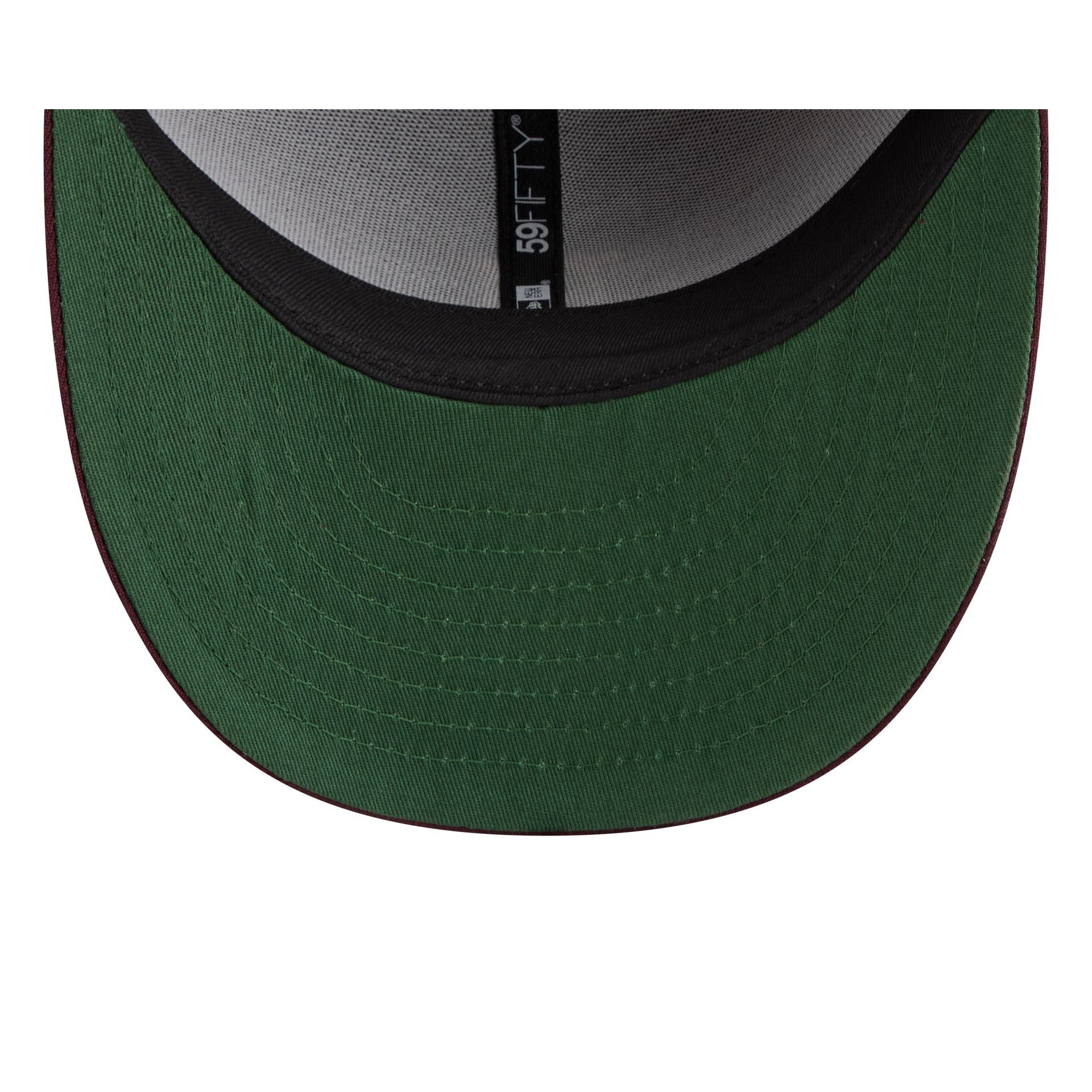 Houston Astros Maroon Pre-Curve 59FIFTY Fitted Hat