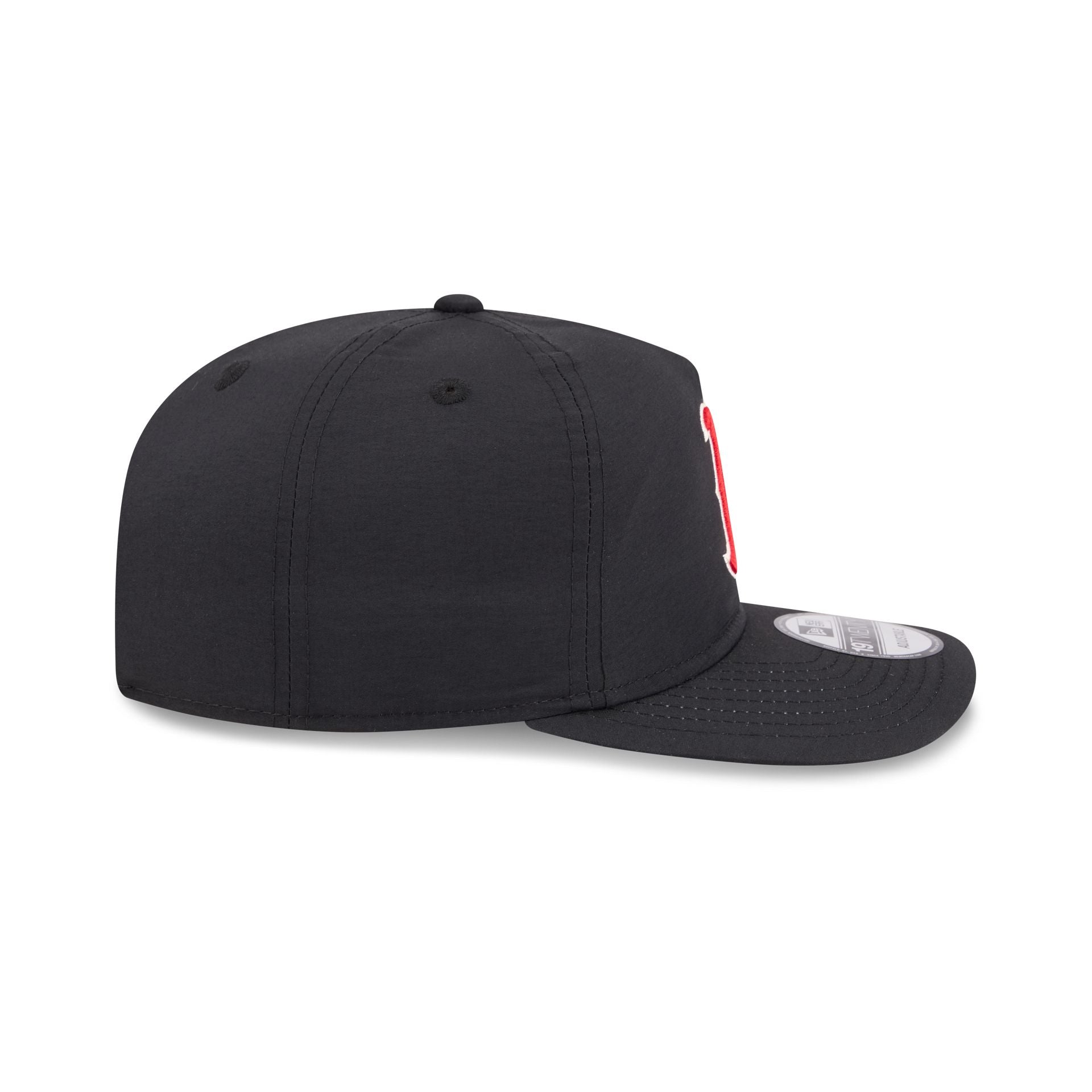 Boston Red Sox Black Nylon 19TWENTY Snapback Hat