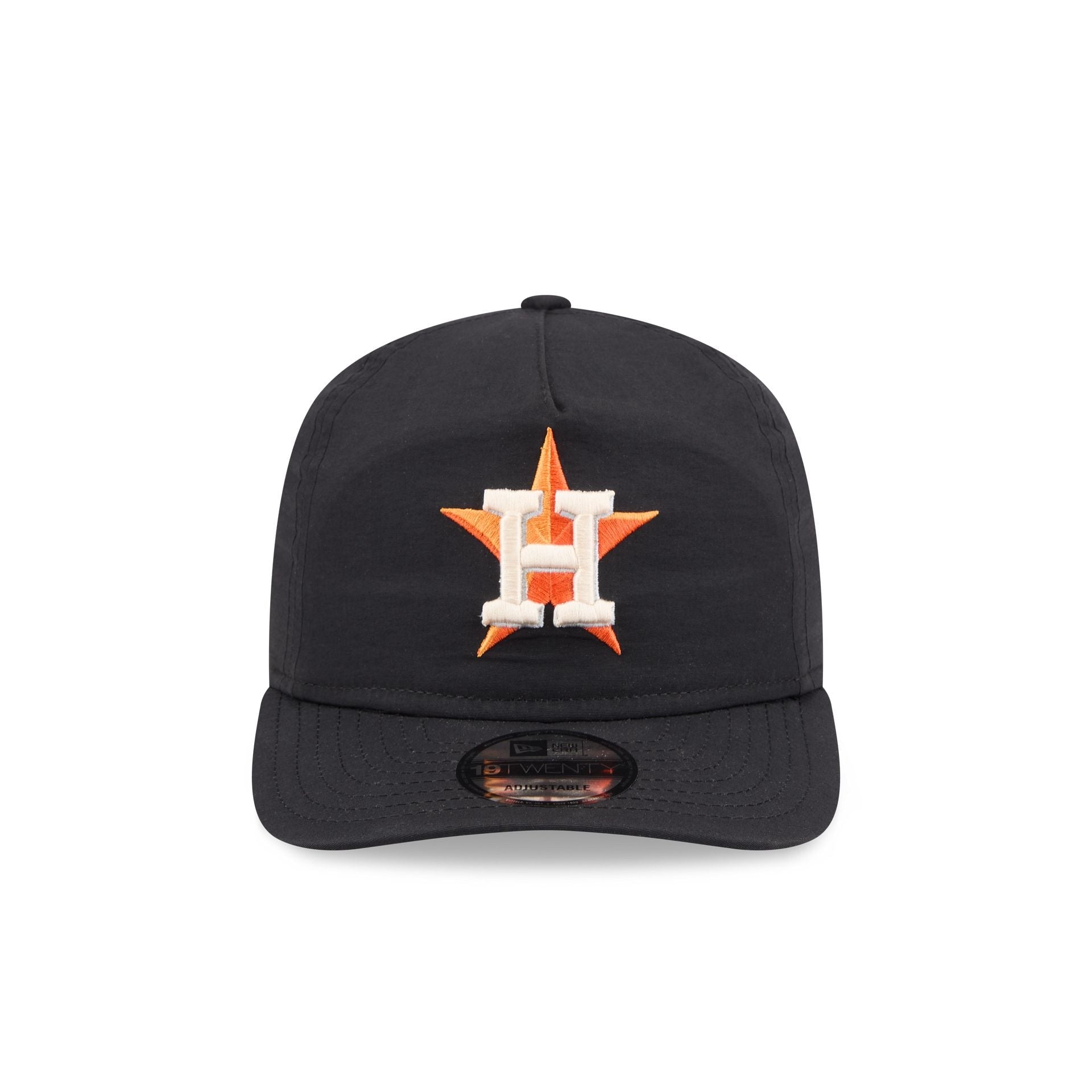 Houston Astros Black Nylon 19TWENTY Snapback Hat