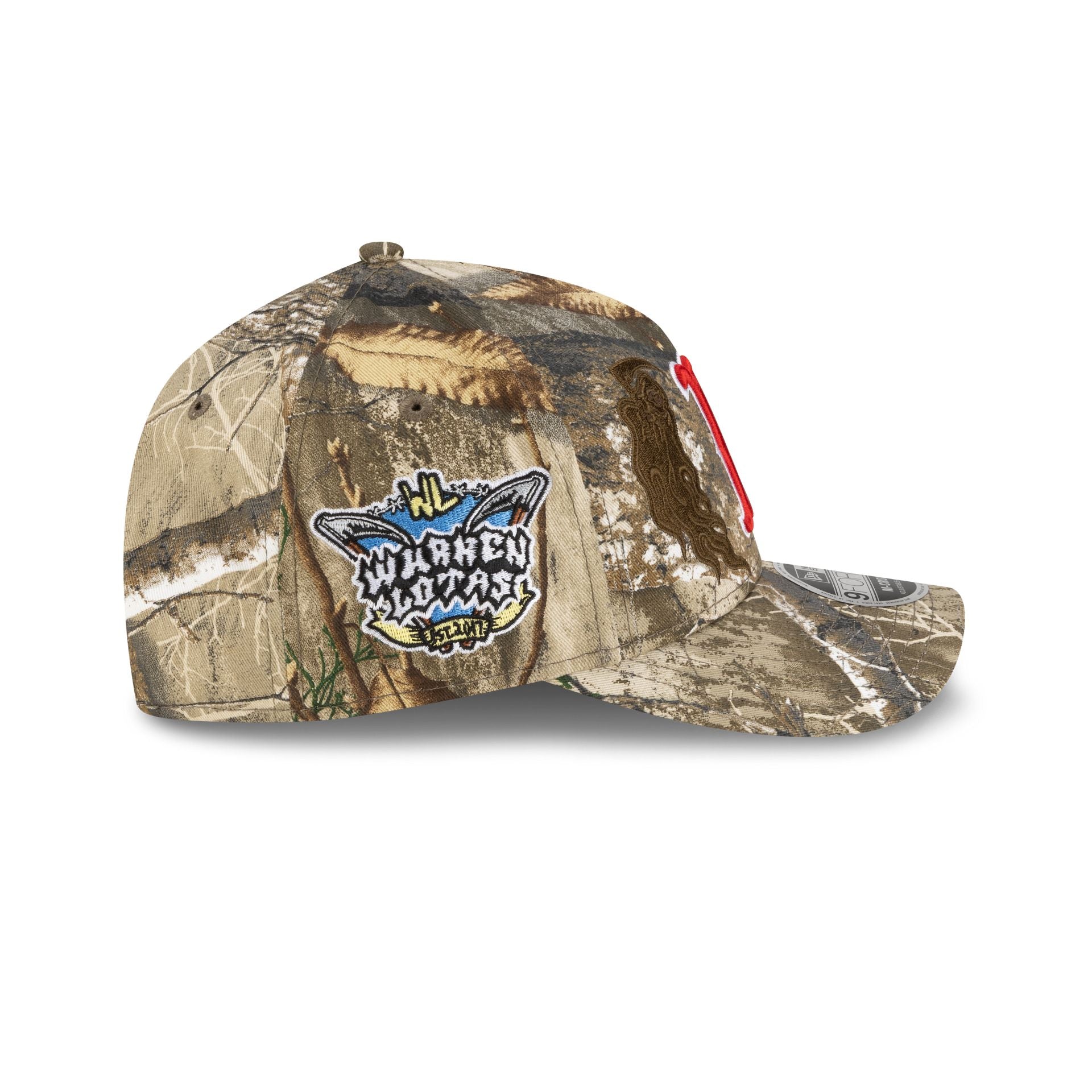 Warren Lotas x Boston Red Sox Realtree 9FORTY M-Crown A-Frame Snapback Hat