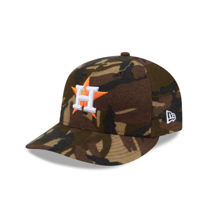 Houston Astros Three Looms Camo Pre-Curve 59FIFTY Fitted Hat