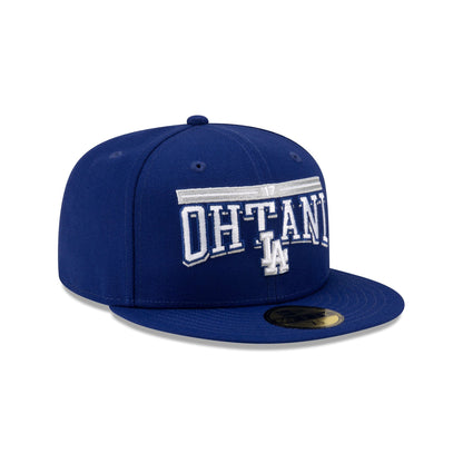 Los Angeles Dodgers Shohei Ohtani Blue 59FIFTY Fitted Hat
