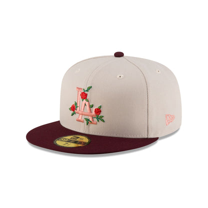 Los Angeles Dodgers Roses 59FIFTY Fitted Hat