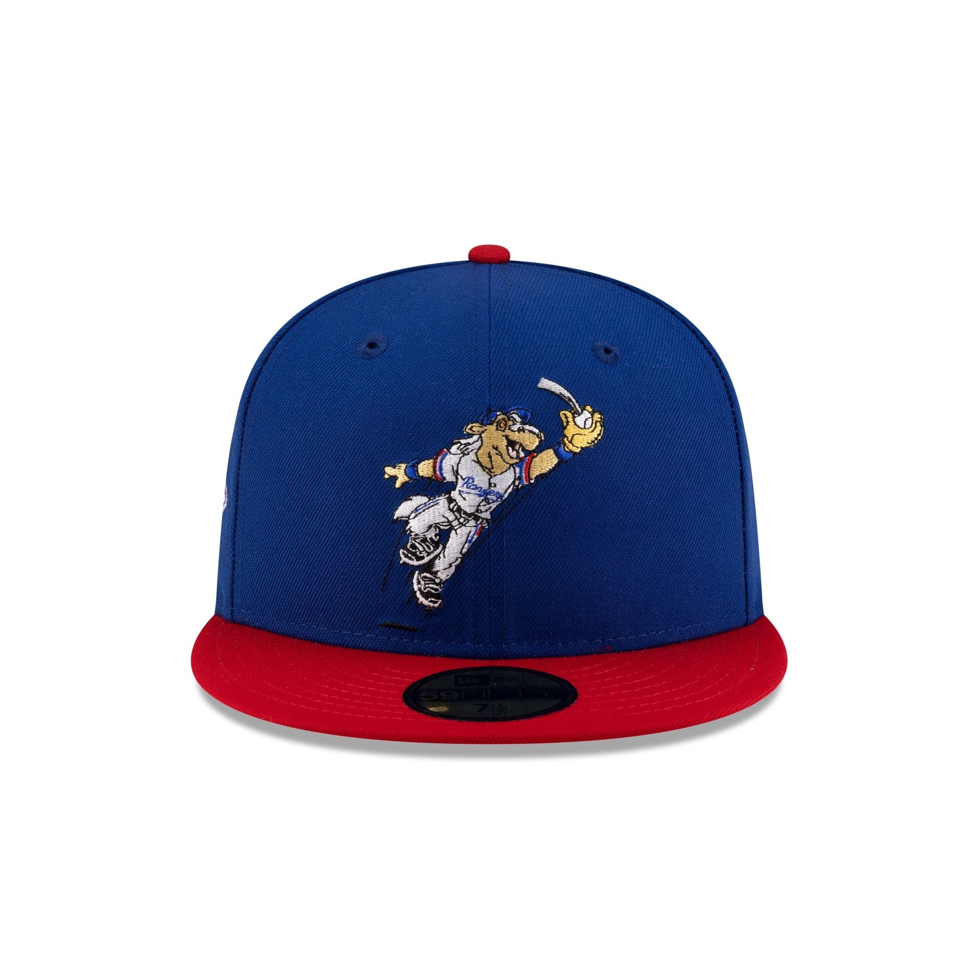 Texas Rangers Mascot Blue 59FIFTY Fitted Hat