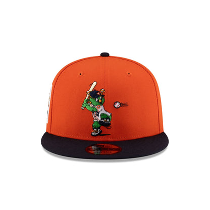 Houston Astros Mascot Orange 9FIFTY Snapback Hat