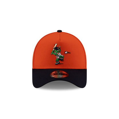 Houston Astros Mascot Orange 9FORTY A-Frame Snapback Hat