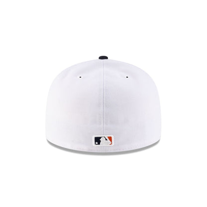 Just Caps League Sidepatch Optic White Houston Astros 59FIFTY A-Frame Fitted Hat