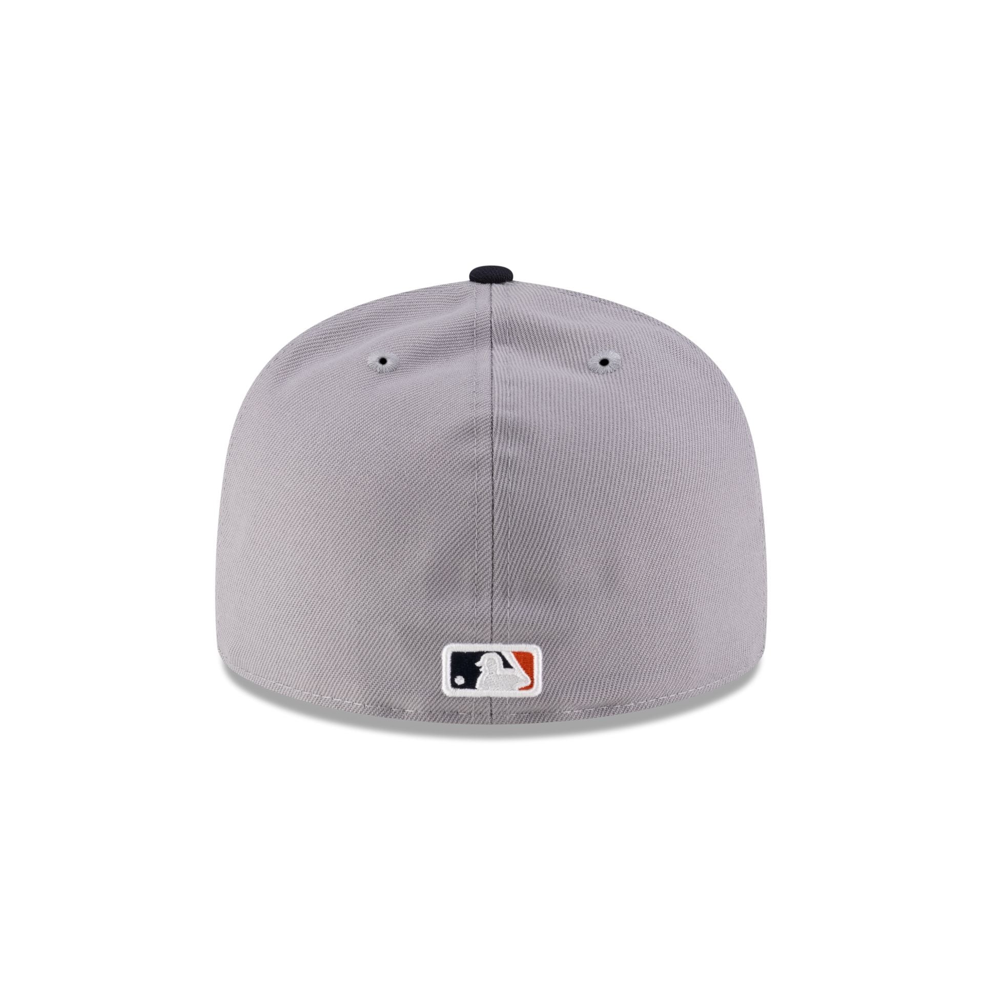 Just Caps League Sidepatch Gray Houston Astros 59FIFTY A-Frame Fitted Hat