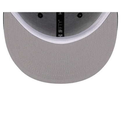 Just Caps Gothic Script Chicago White Sox 59FIFTY Fitted Hat