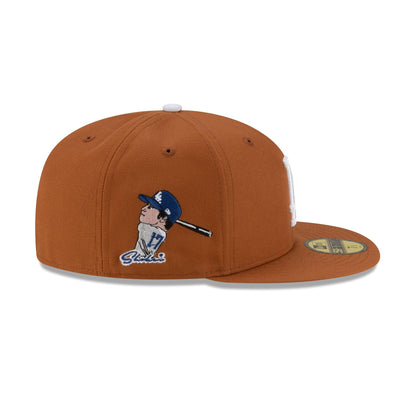 Los Angeles Dodgers Shohei Ohtani Earth Brown 59FIFTY Fitted Hat