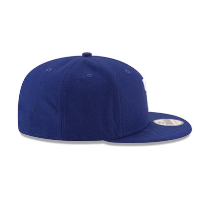 Texas Rangers Team Color Basic 9FIFTY Snapback Hat