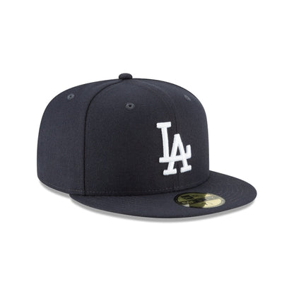 Los Angeles Dodgers Navy Basic 59FIFTY Fitted Hat