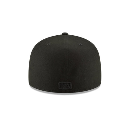 Los Angeles Dodgers Blackout Basic 59FIFTY Fitted Hat