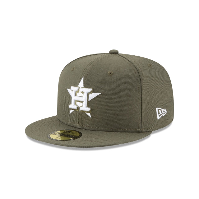 Houston Astros Olive 59FIFTY Fitted Hat